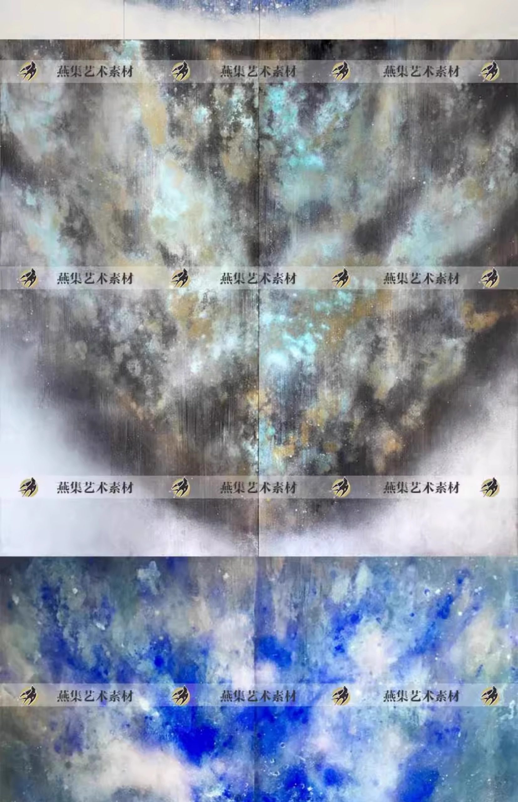 图片[4]-56幅，佐藤健太郎绘画Kentaro Sato岩彩画作品日本艺术绘画参考图片素材-美肚杀分享