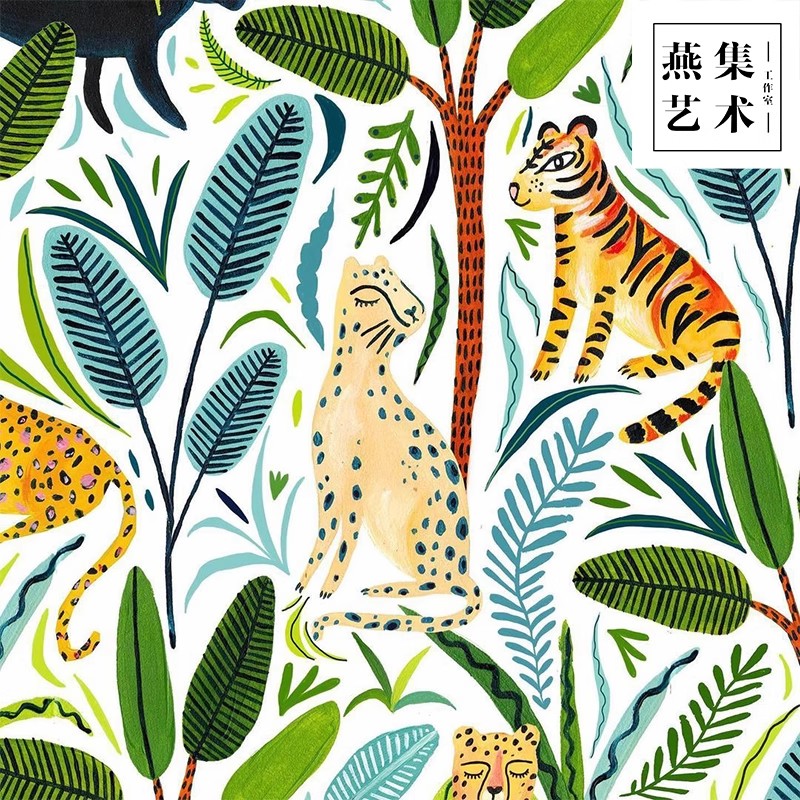 图片[4]-86幅，570插画师Amber Davenport动植物插画插画作品电子版参考图-美肚杀分享
