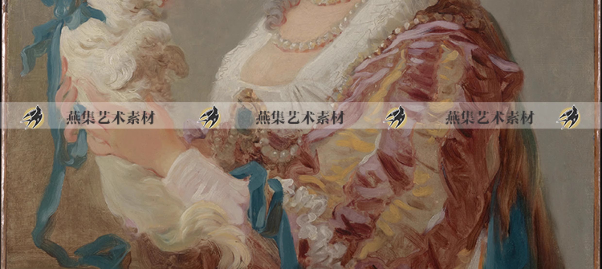 图片[5]-92幅，弗拉戈纳尔油画合集 西方洛可可人物风景高清电子版图片临摹素材-美肚杀分享
