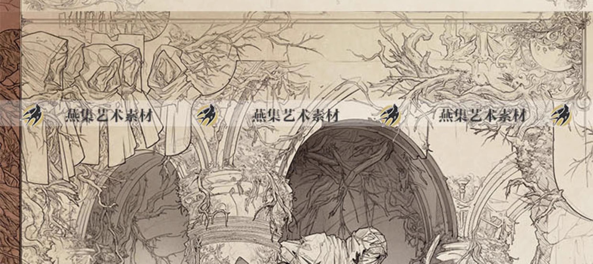 图片[5]-225幅，Timofey Stepanov线稿手绘上色流程图原画 PS绘画笔刷psd高清素材-美肚杀分享