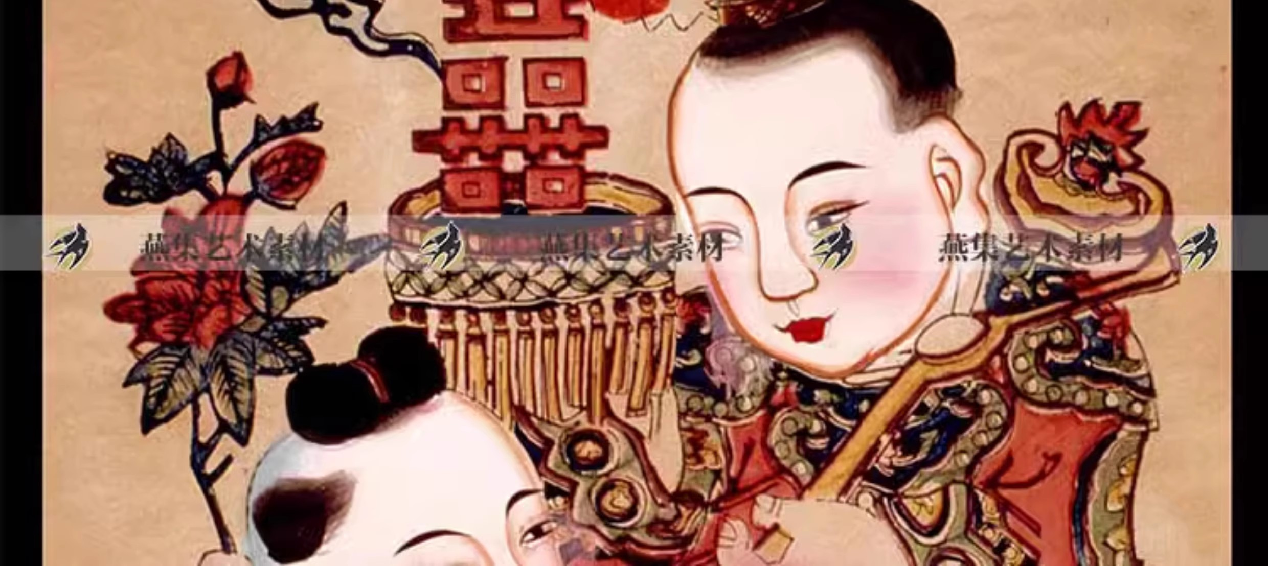图片[5]-864幅，中国民间诸神仙版画传统民俗年画纸马线稿绘画设计图参考图片素材-美肚杀分享