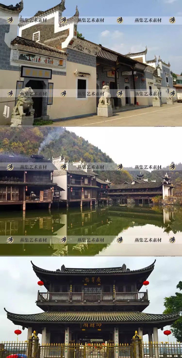 图片[6]-3400幅，中式建筑图片集中国古建筑真实参考资料游戏场景原画绘画参考素材-美肚杀分享