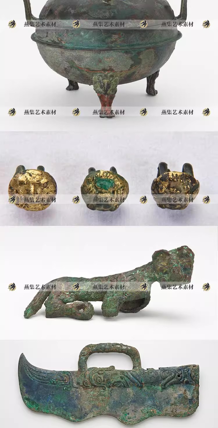 图片[6]-3213幅，馆藏青铜器金银器拍摄照片博物馆考古院高清图片参考临摹电子素材-美肚杀分享