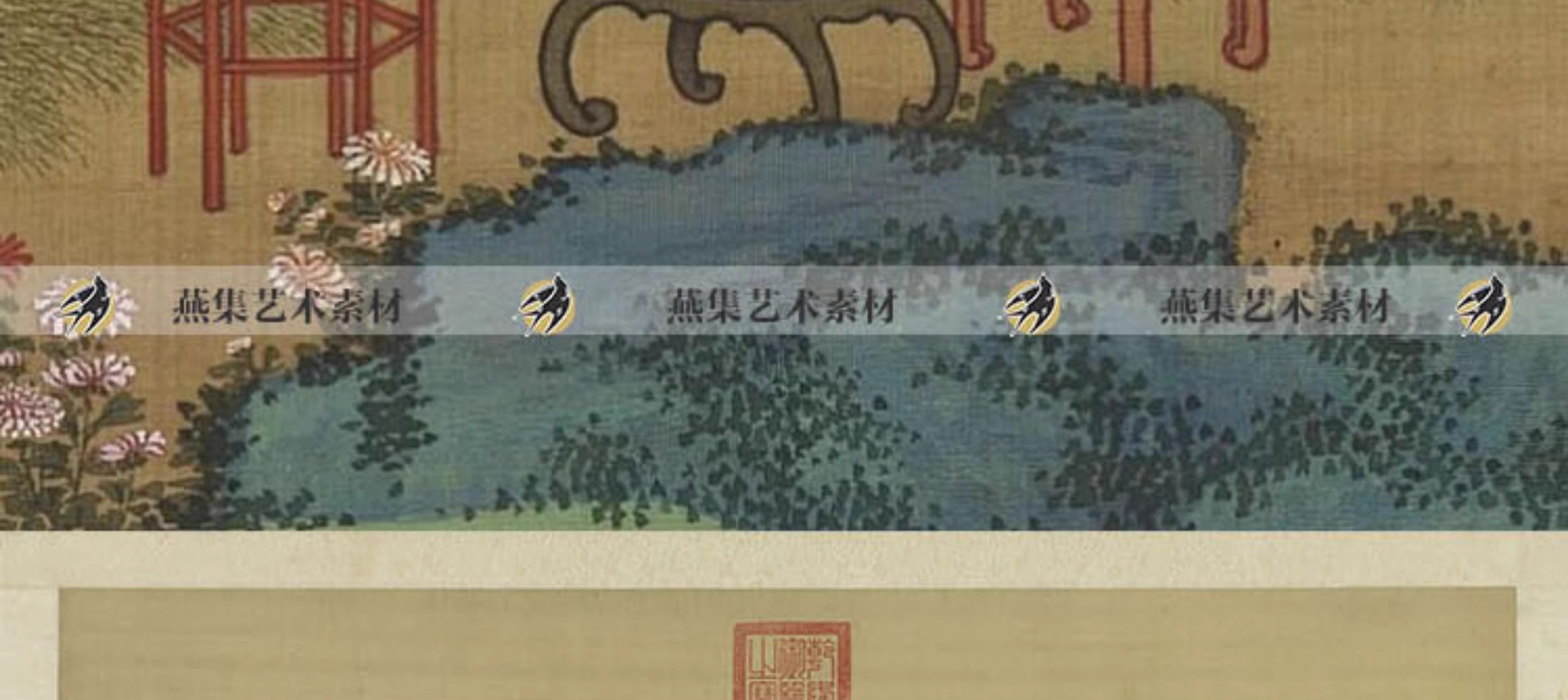 图片[5]-12幅，十二月令图古代民俗风俗端午龙舟赛时令节气绘画工笔画大图片素材-美肚杀分享