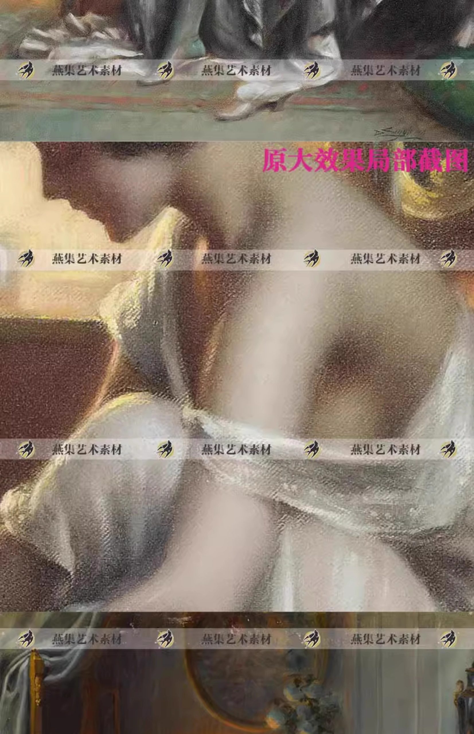 图片[6]-84幅，恩霍拉斯Delphin Enjolras油画作品女性人物人体绘画临摹图片素材-美肚杀分享