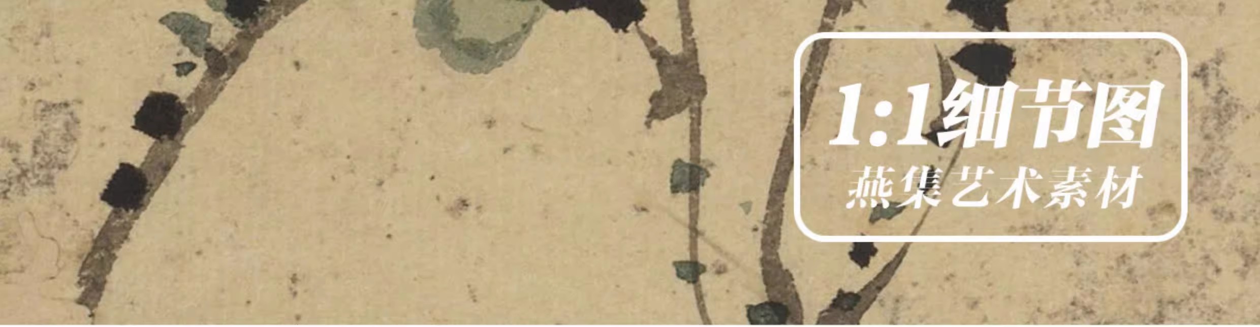 图片[9]-8幅，清汪士慎梅花图册水墨花卉国画芯临摹参考绘画高清电子版图片素材-美肚杀分享
