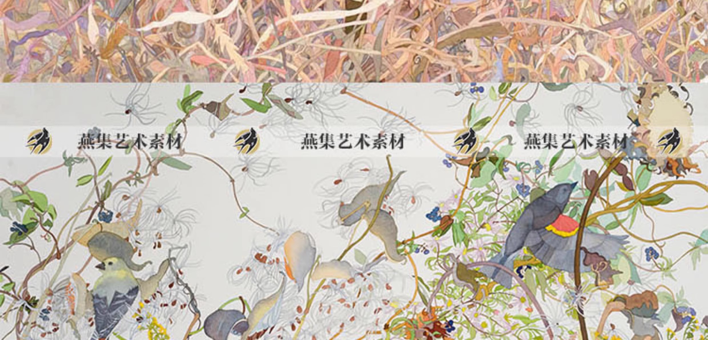 图片[7]-100幅，Joan Becker水彩作品集人物花卉100张电子版图片水彩插画临摹素材-美肚杀分享