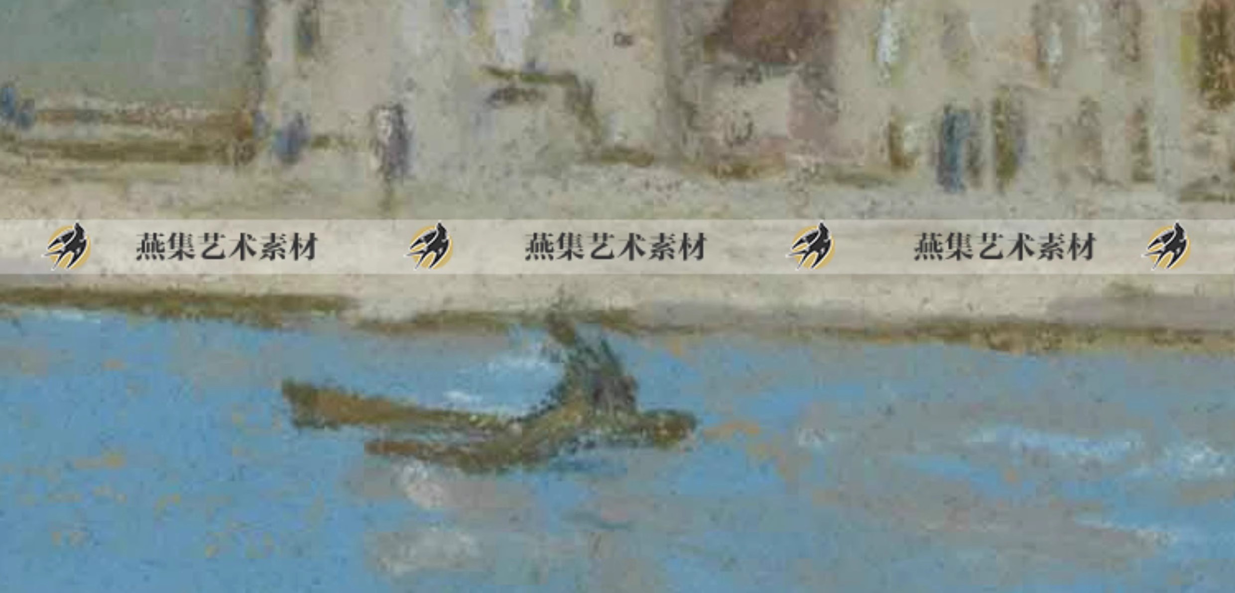 图片[7]-127幅，西斯莱油画作品高清图集 印象派风景绘画参考画册JPG大图画芯素材-美肚杀分享