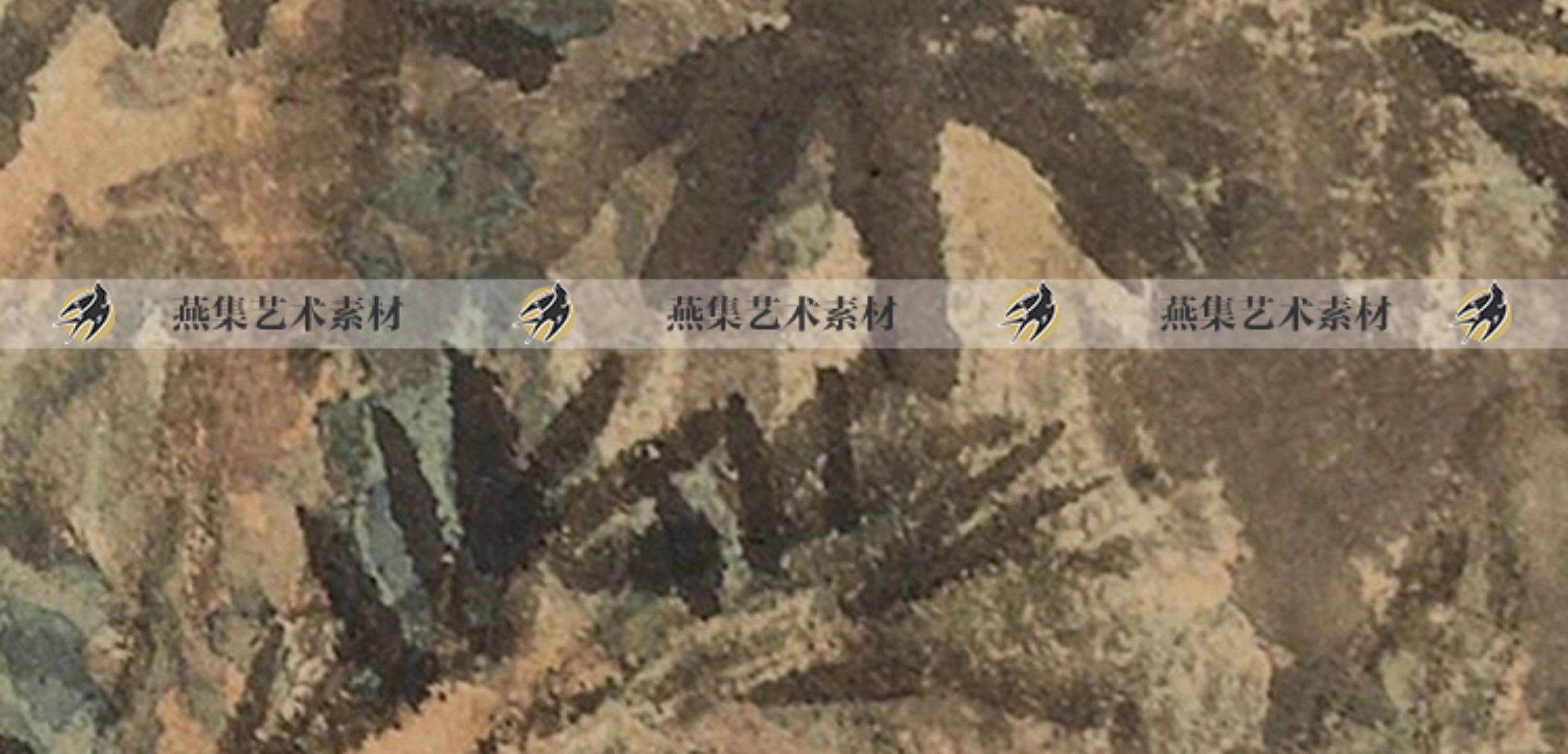 图片[7]-121幅，清 王原祁绘画作品合集 摹古山水册辋川图西湖十景图高清图片素材-美肚杀分享