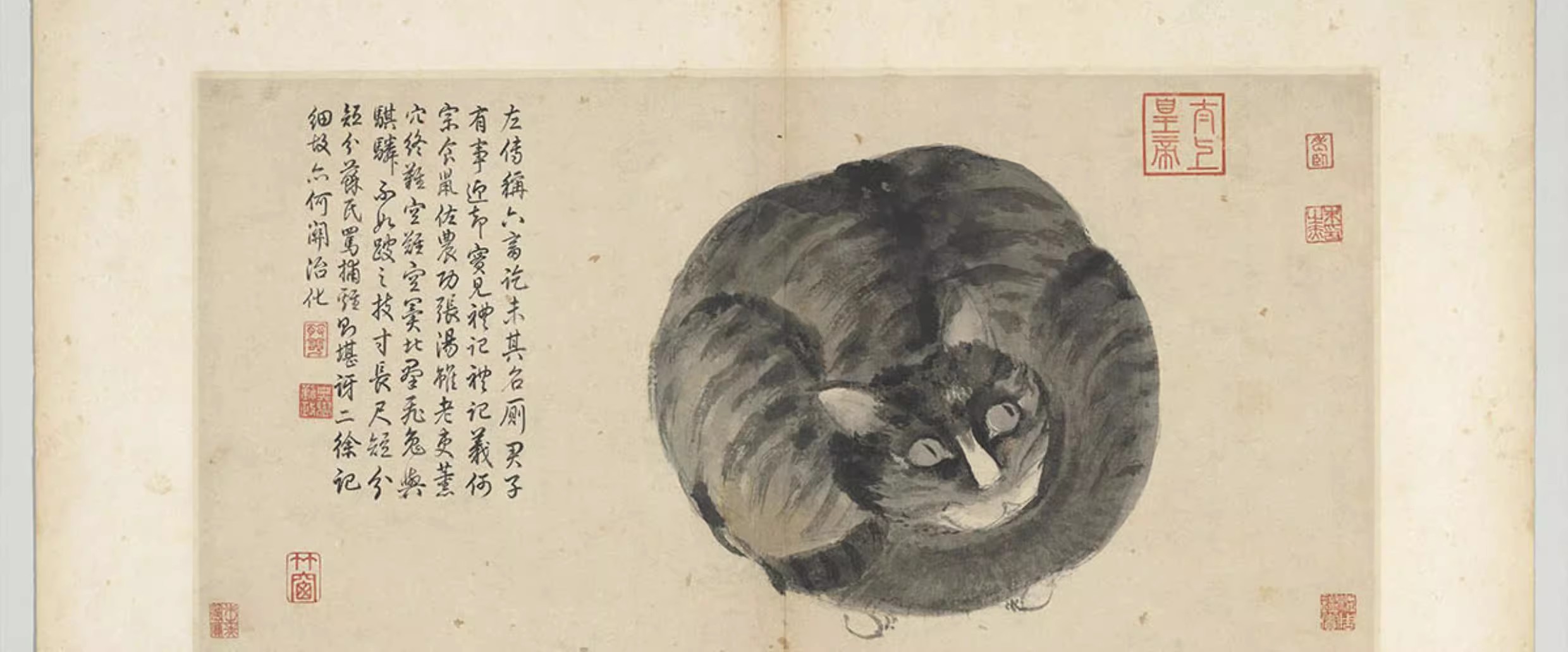 图片[11]-20幅，沈周写生图册明朝古代家禽瓜果水墨字画临摹电子版大图片高清素材-美肚杀分享