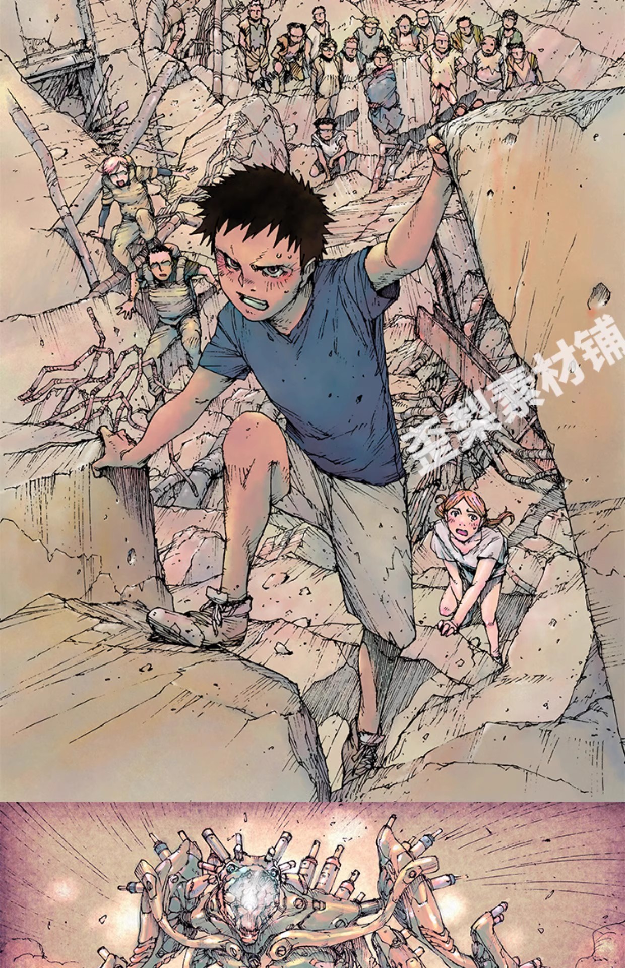 图片[9]-131张，线条大师 Akira Miyagawa绘画 插画线稿草稿等美术电子图片参考-美肚杀分享