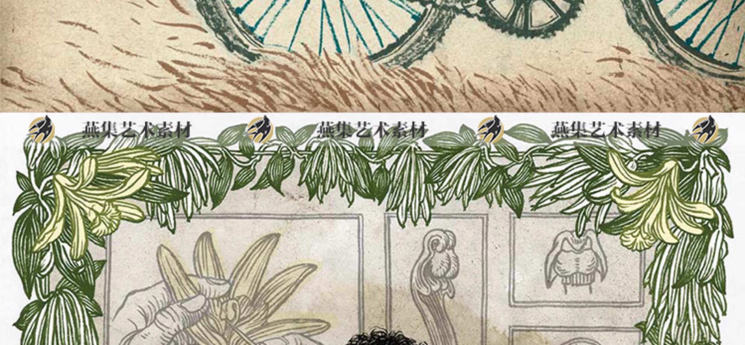 图片[9]-2240幅，清水裕子Yuko Shimizu插画合集 浮世绘线稿草图绘画艺术素材图片-美肚杀分享
