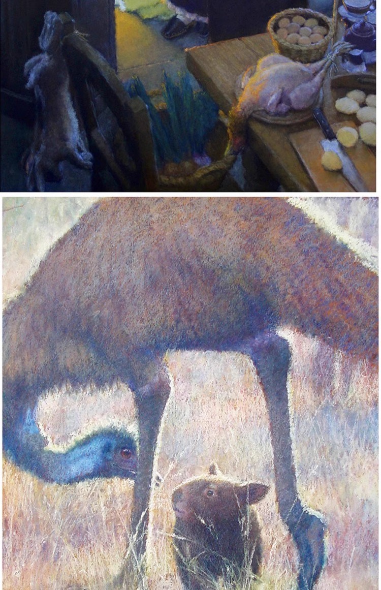 图片[8]-246幅，克里斯蒂安.伯明翰Christian Birmingham儿童童话插画手账素材-美肚杀分享