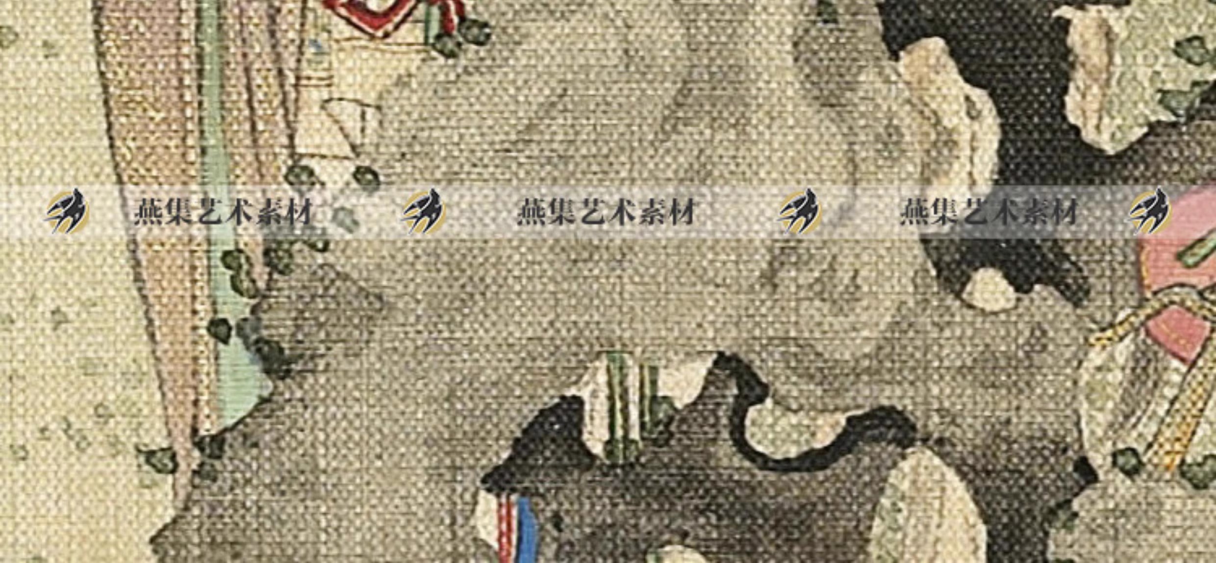 图片[9]-升平乐事图册12幅古代年节日宫廷画婴戏图工笔国画临摹高清图素材-美肚杀分享