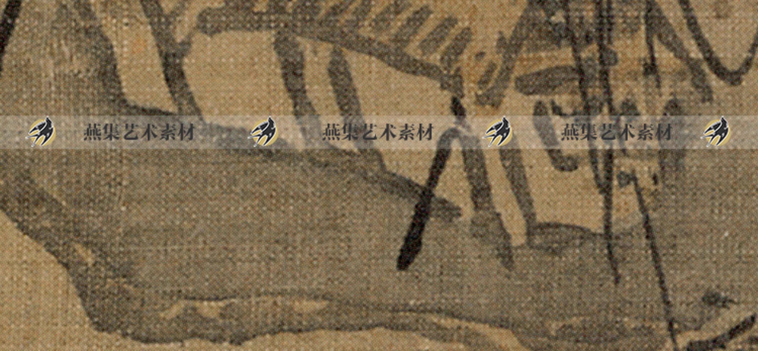 图片[9]-61幅，南宋 夏圭绘画作品合集 西湖柳艇图溪山清远图雪堂客话图高清素材-美肚杀分享