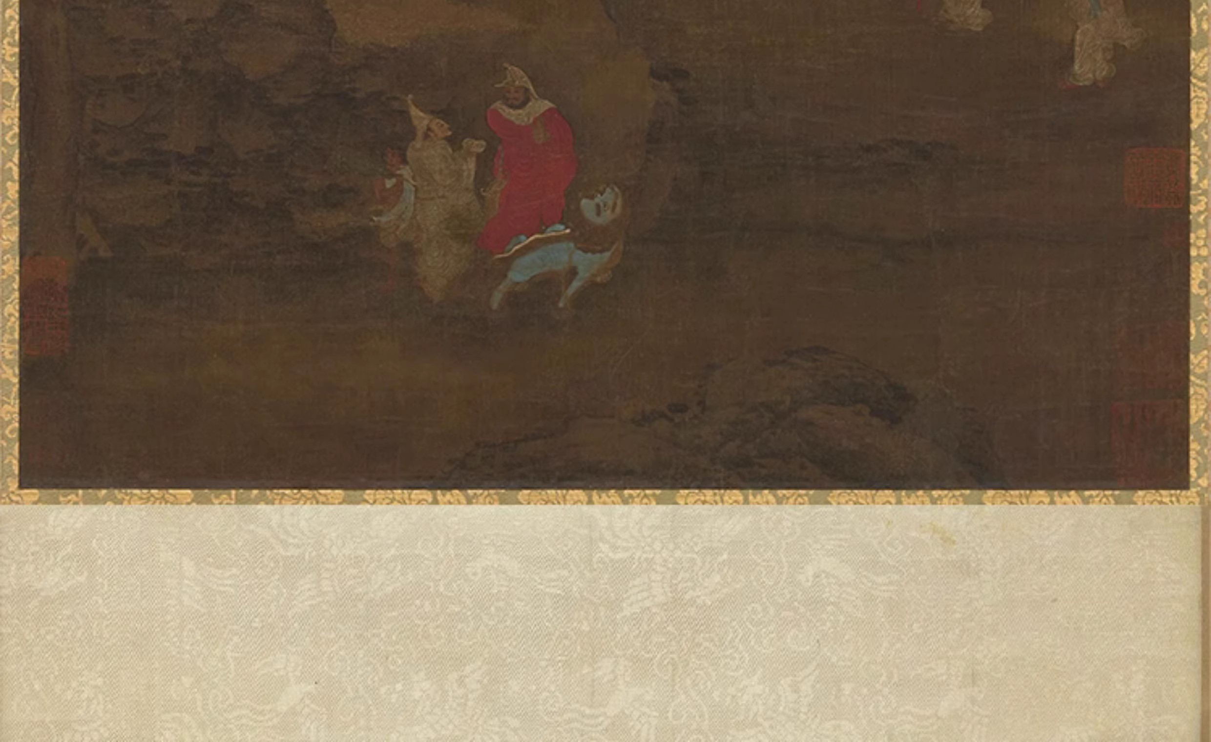 图片[10]-10幅，唐 周昉绘画作品合集 挥扇仕女图簪花仕女图高清人物国画图片素材-美肚杀分享