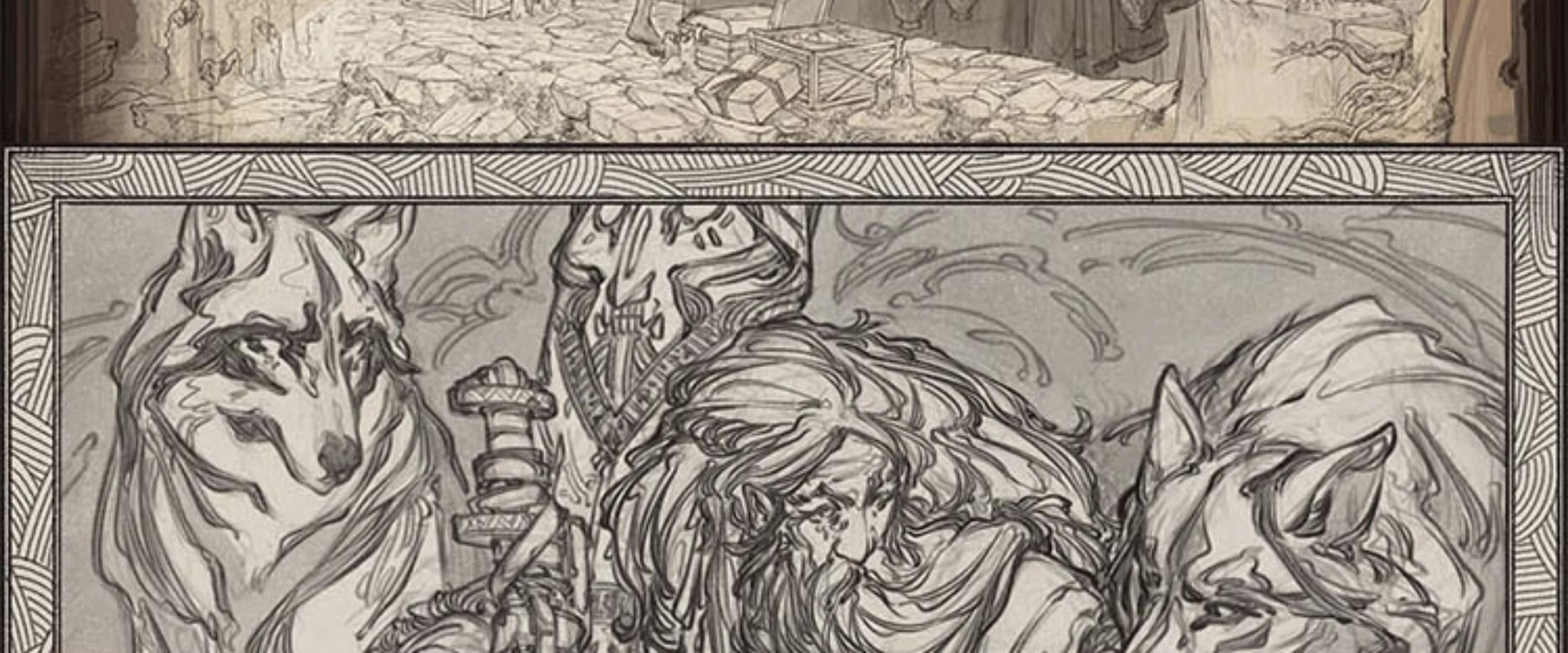图片[11]-225幅，Timofey Stepanov线稿手绘上色流程图原画 PS绘画笔刷psd高清素材-美肚杀分享
