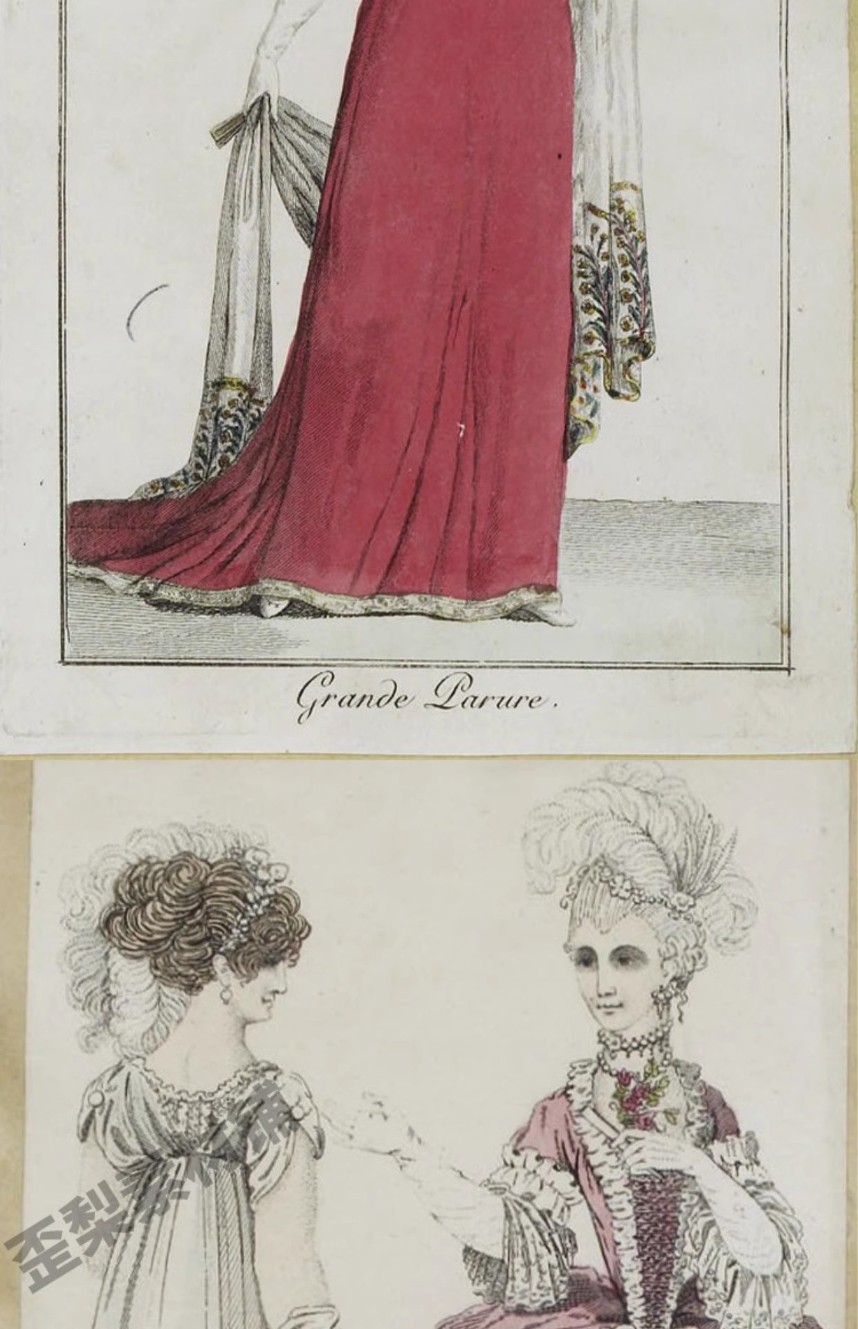 图片[11]-120幅，FashionPlates1804-1805欧美时装手账电子版图片素材junk journal-美肚杀分享