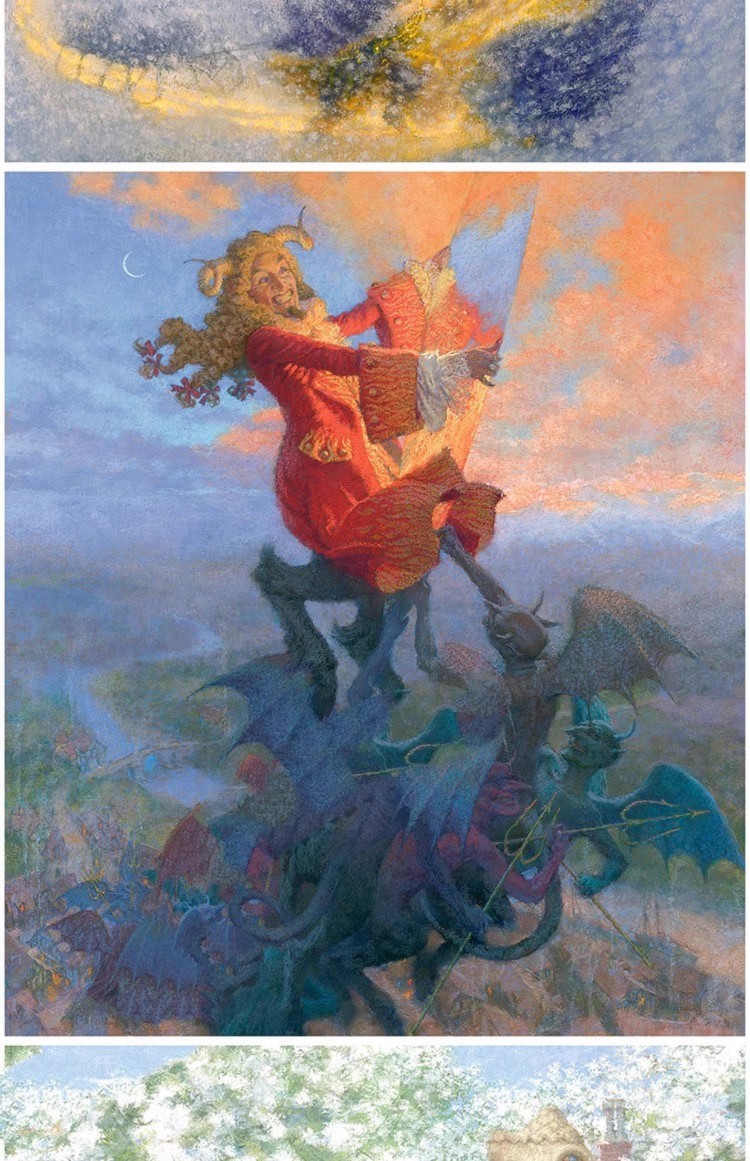 图片[10]-246幅，克里斯蒂安.伯明翰Christian Birmingham儿童童话插画手账素材-美肚杀分享