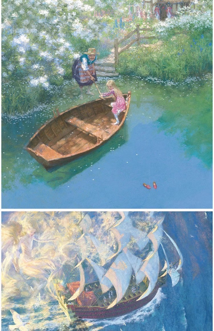 图片[12]-246幅，克里斯蒂安.伯明翰Christian Birmingham儿童童话插画手账素材-美肚杀分享