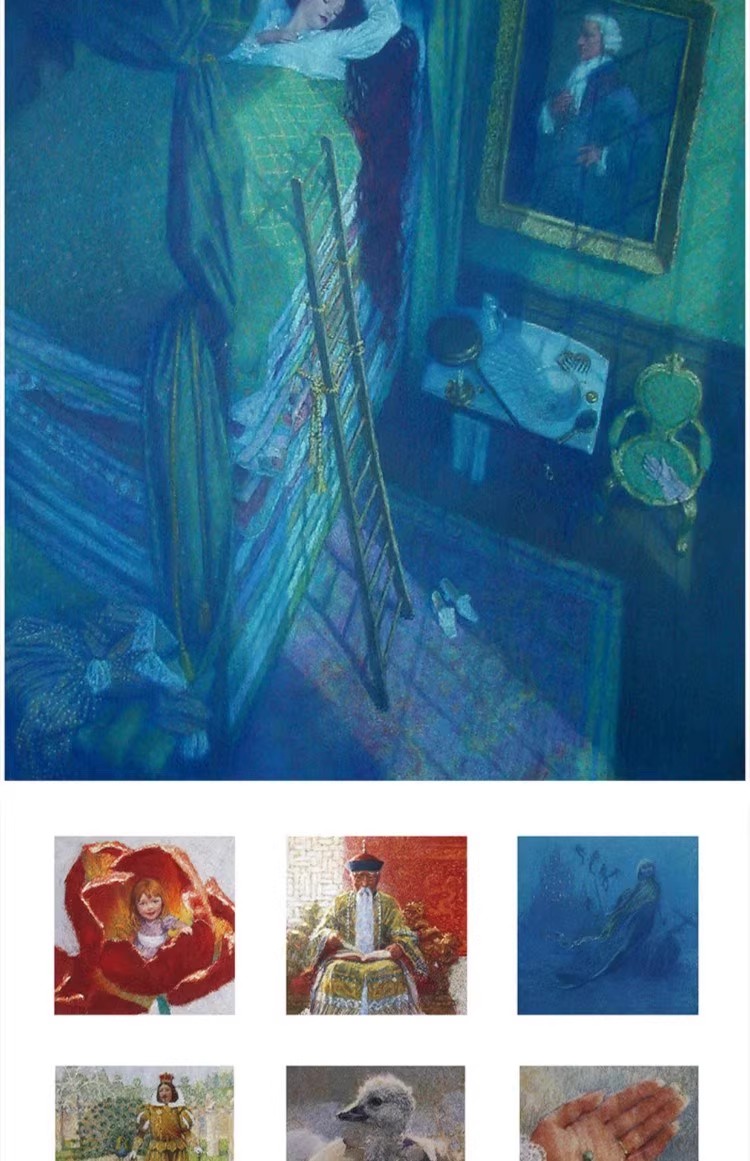 图片[19]-246幅，克里斯蒂安.伯明翰Christian Birmingham儿童童话插画手账素材-美肚杀分享