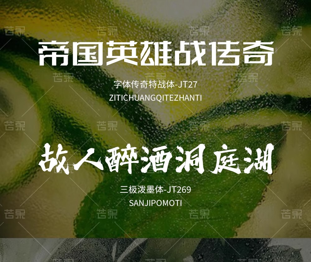 图片[17]-【6000 款字体库】Procreate+PS 通用！AI 设计中英文书法毛笔素材，免费商用无限制-美肚杀分享