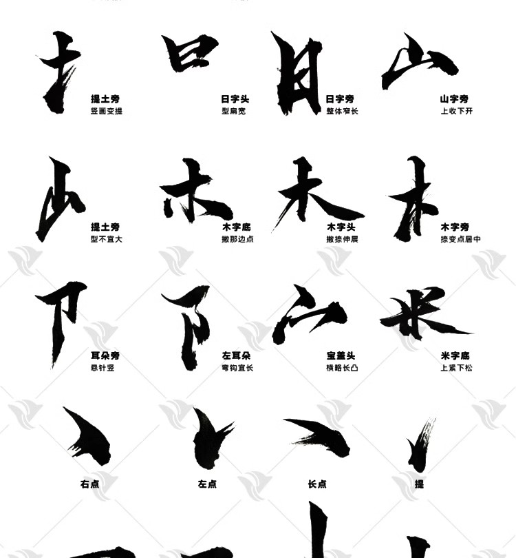 图片[27]-手残党福音！全套Procreate 水墨毛笔笔刷 ×PS 手写字体包，AI 智能笔触素材让你秒变古风设计大神-美肚杀分享